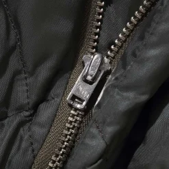 The Real McCoy's Quilted Down Trousers Olive