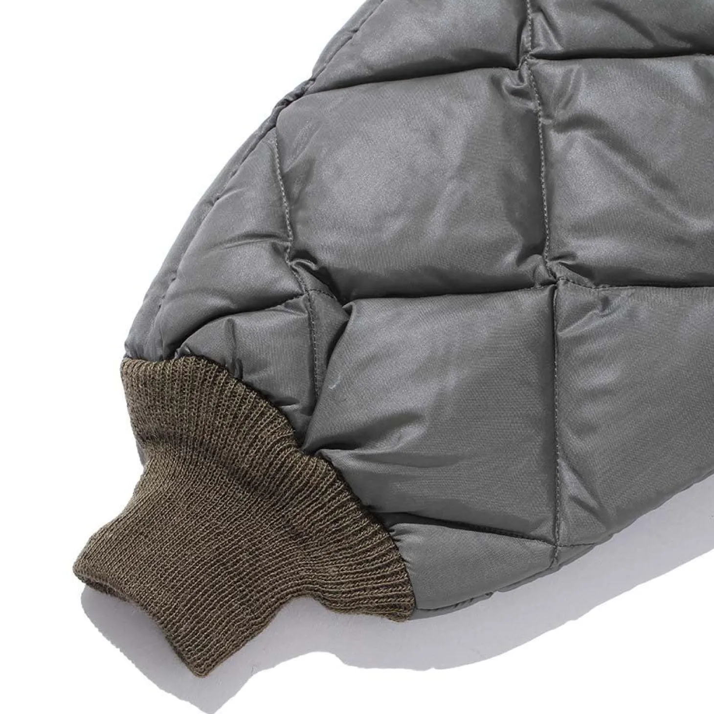 The Real McCoy's Quilted Down Trousers Olive
