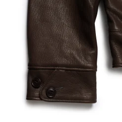 The Real McCoy's 30s Sports Jacket / Freeman Deerskin Brown