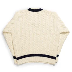 The Real McCoy's Tilden Knit Sweater Milk