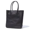 Vasco Leather Old Tote Bag Black