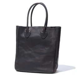 Vasco Leather Old Tote Bag Black