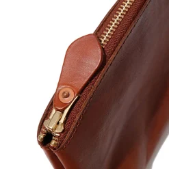 Vasco Leather Travel Pouch Camel
