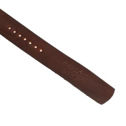 Vasco VSCC-640G10 Leather NATO Watch Strap Brown