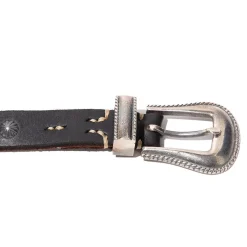 Vintage Works DH5738 CH-1 Chasin' Belt Black