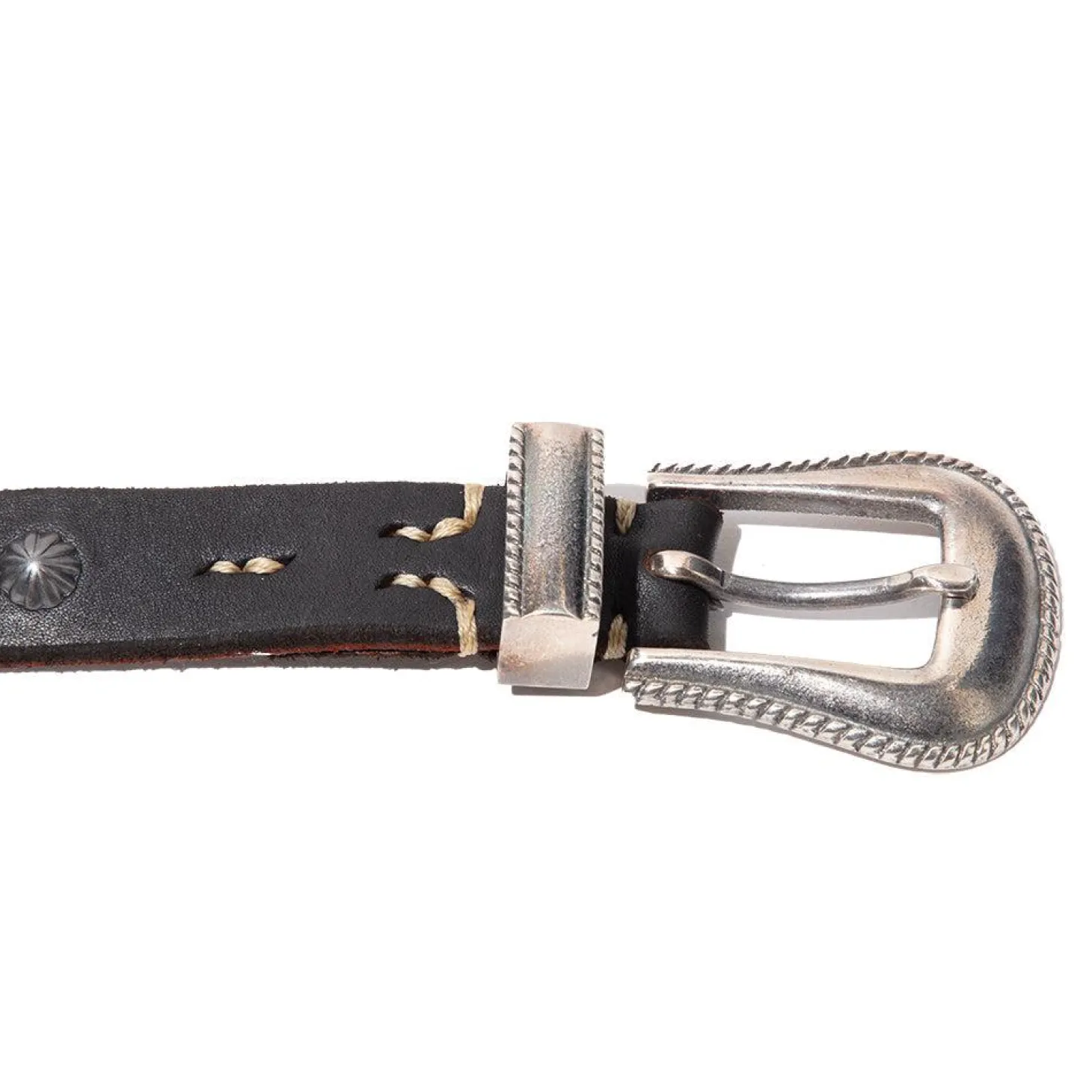 Vintage Works DH5738 CH-1 Chasin' Belt Black