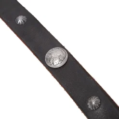 Vintage Works DH5738 CH-1 Chasin' Belt Black