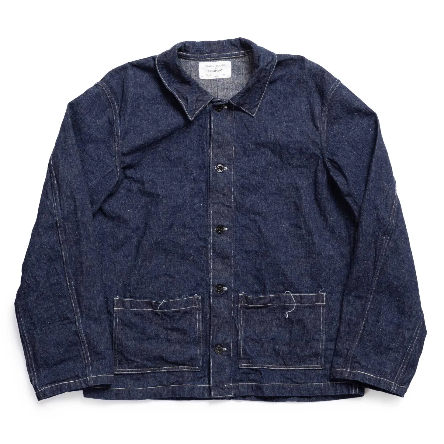 Warehouse & Co . 2216 New Deal Programs Denim Coverall One Wash