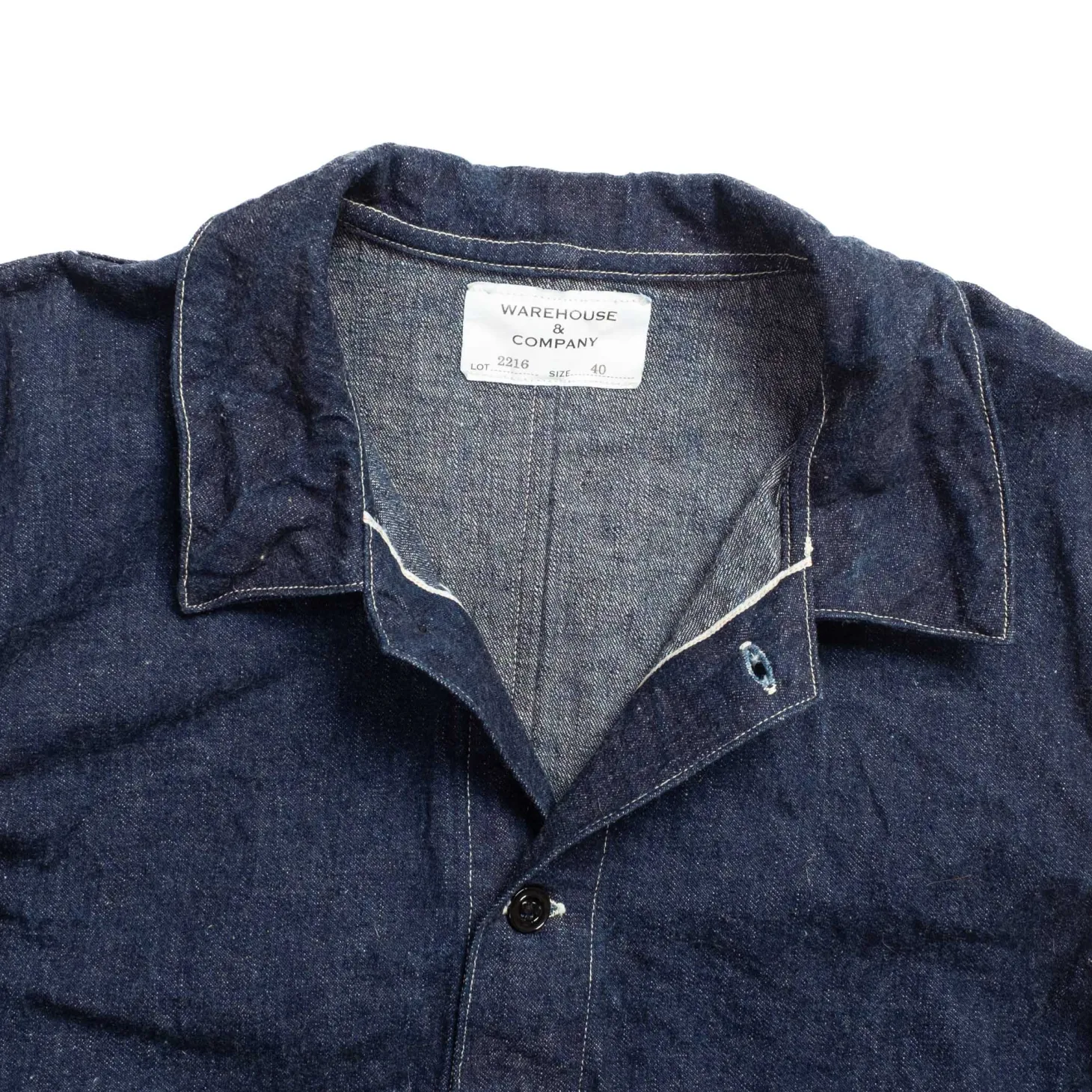 Warehouse & Co . 2216 New Deal Programs Denim Coverall One Wash