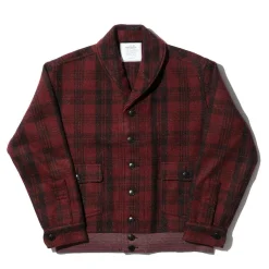 Warehouse & Co Lot. 2217 C.C.C. Jacket Buffalo Check Red