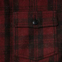 Warehouse & Co Lot. 2217 C.C.C. Jacket Buffalo Check Red