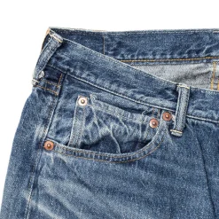 Warehouse & Co . Lot. 1101 Second Hand Series Used Wash Jean 12oz