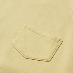 Warehouse & Co Lot. 4085 S/S Sweatshirt Light Yellow