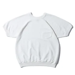Warehouse & Co Lot. 4085 S/S Sweatshirt White