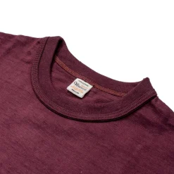 Warehouse & Co . Lot 4601 T-shirt Burgundy