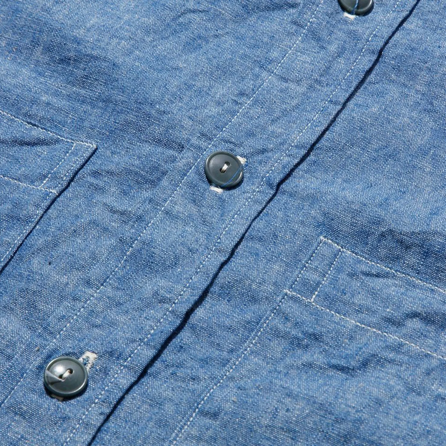 Warehouse & Co Lot. 3044 USN Chambray Shirt Indigo