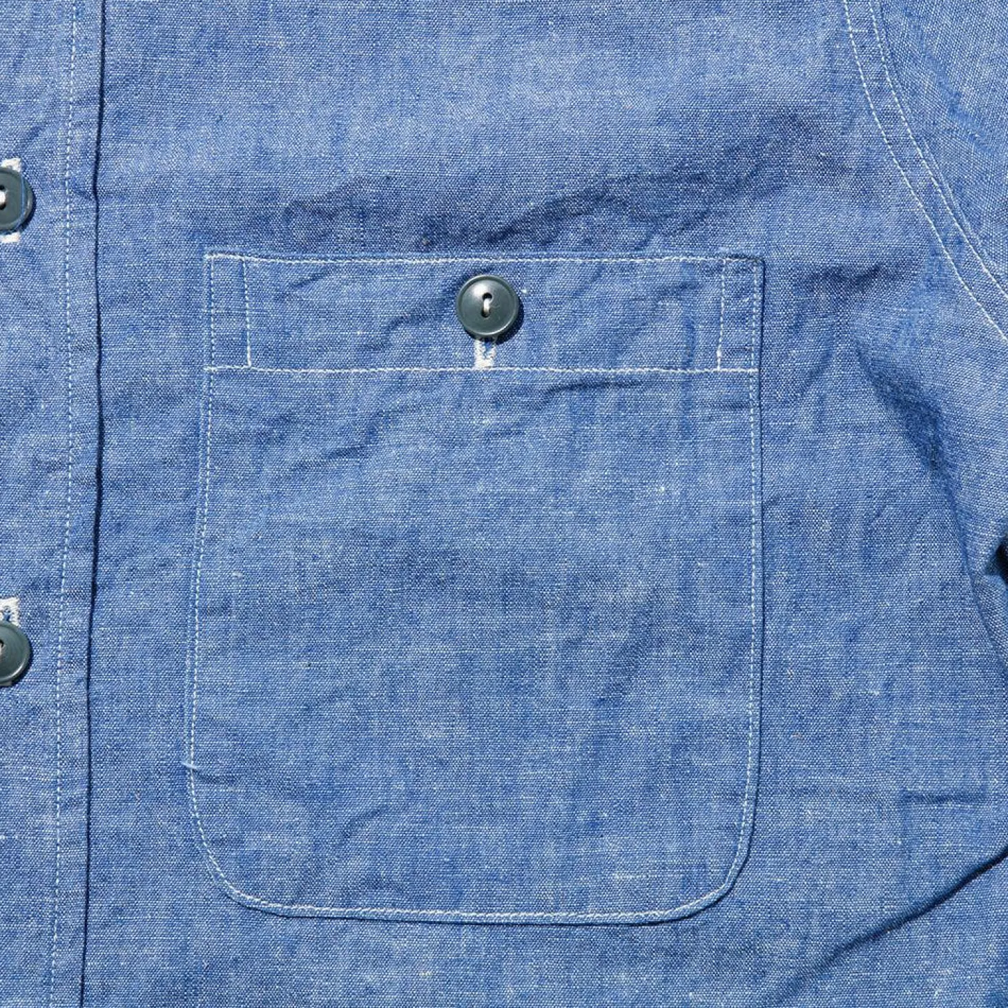 Warehouse & Co Lot. 3044 USN Chambray Shirt Indigo