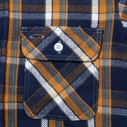 Warehouse & Co Lot. 3104B Flannel Shirt 1-Navy