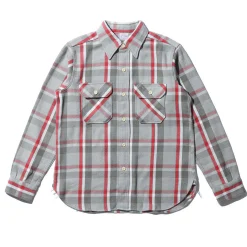 Warehouse & Co Lot. 3104F Flannel Shirt Grey