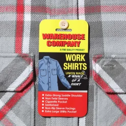 Warehouse & Co Lot. 3104F Flannel Shirt Grey