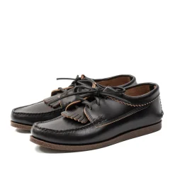 Yuketen Blucher w/Kiltie w/Camp Sole G Black