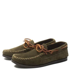 Yuketen Canoe Moc w/ Camp Sole FO Olive