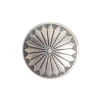 Yuketen Nickel Silver Concho Pin 1 (1.5")