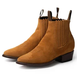 Yuketen Pancho Boot Golden Brown Suede