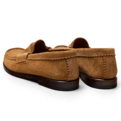 Yuketen Rob's Loafer w/Leather Sole Tosca G Brown