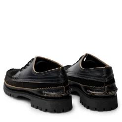 Yuketen Semi Handsewn Maine Guide Ox DB w/Kiltie Black